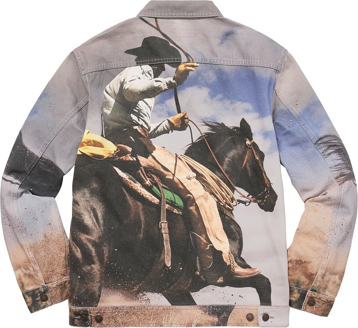 Cowboy Denim Work Jacket view 2